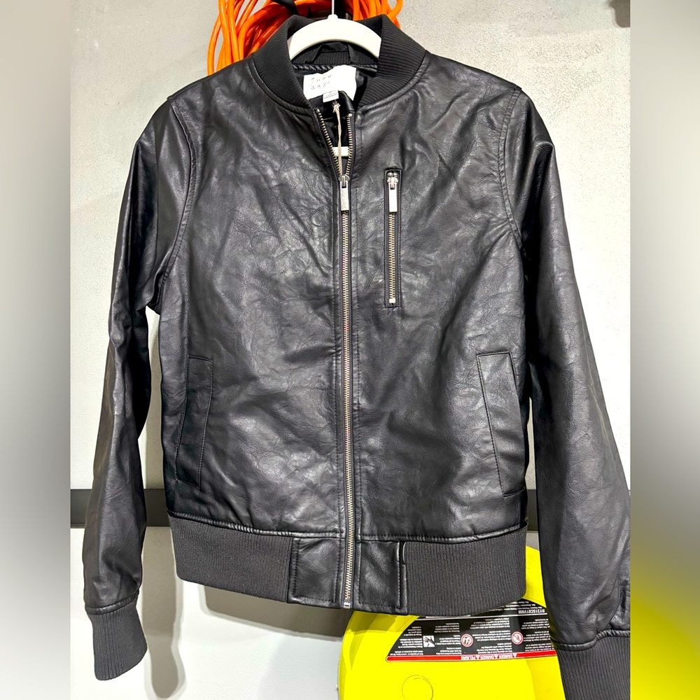 NEW Black Moto Jacket - Women’s Size Small